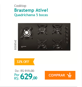 Cooktop Brastemp Ative!
